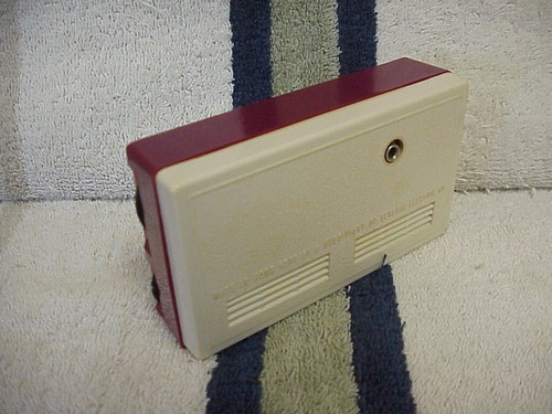 GE P1760 AM Radio Red Recapped Repaired Works Good Vintage - Picture 4 of 14
