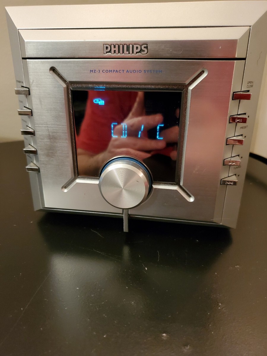 Philips MZ-3 CD Mini CD Player System MZ-3/37 STEREO ONLY No