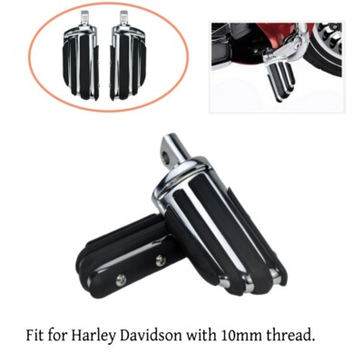 Rear Passenger Footpeg For Harley Dyna Low Rider FXDL Super Glide Switchback