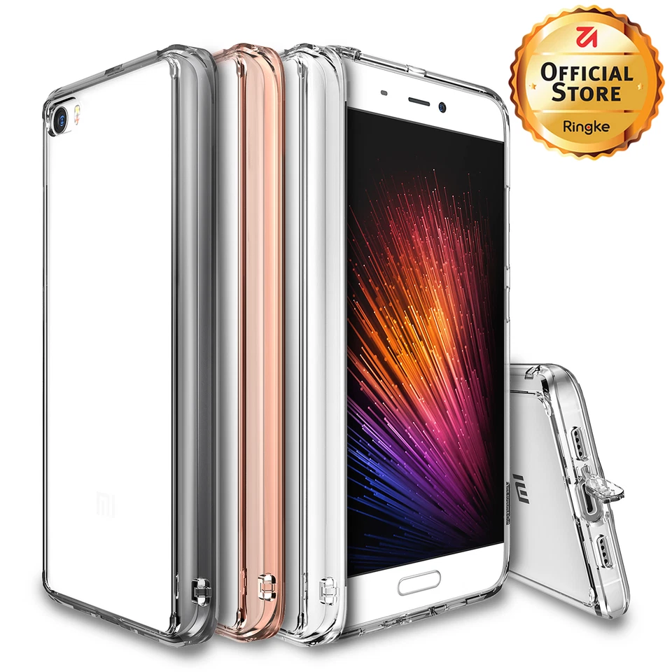 Funda protectora TPU transparente trasera a prueba de golpes para Xiaomi Mi5 | Ringke [FUSION] Foto 4 de 4