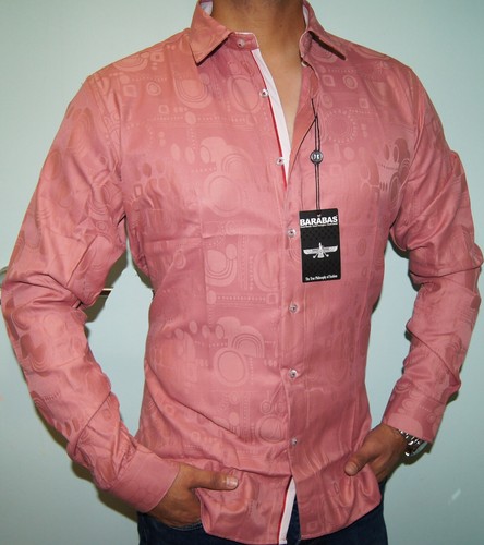 Camisas premium hombre BARABAS, color melocotón, eBay