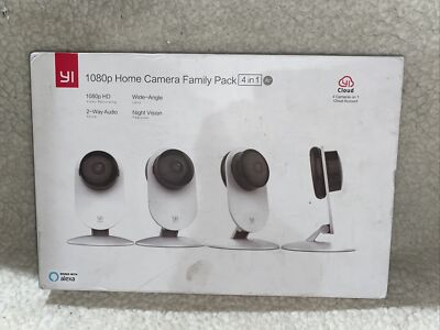 YI 1080p Home Camera Family Pack in