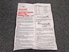 NOS! EASY HEAT PIPE HEATING SYSTEM CAHB-30, 30 ft. AUTOMATIC HEATING SYSTEM