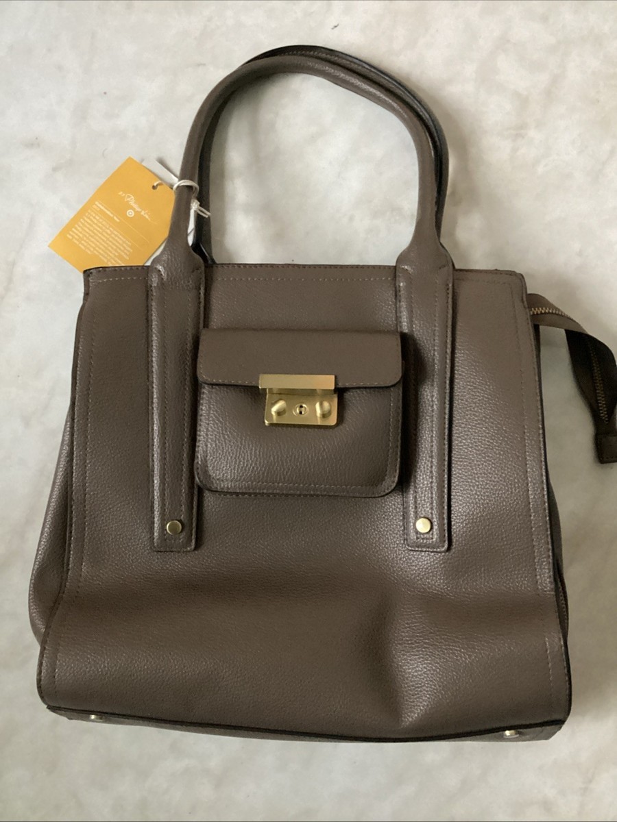Phillip Lim Target 20th Ann Dusty Olive Expandable Bag Tote