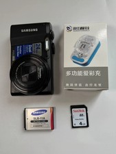 Used Samsung WB750 18x Zoom 24mm Wide CCD 12MP HD Video Digital Camera
