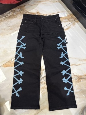 Amiri Kid's Bones Straight-Leg Jeans, Size 6Y