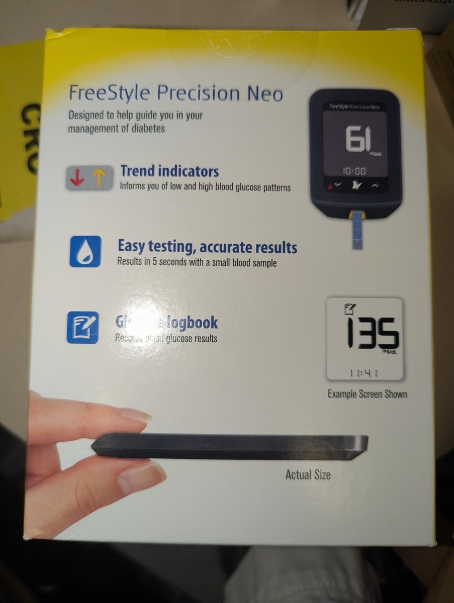 Freestyle Precision Neo Blood Glucose Monitoring System | eBay