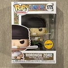 Funko Pop Animation 1775 One Piece Roronoa Zoro Chase Figure Box Wear +Protector