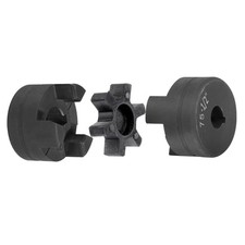 1/2" to 7/8"L075 Flexible 3-Piece L-Jaw Coupling Coupler Set
