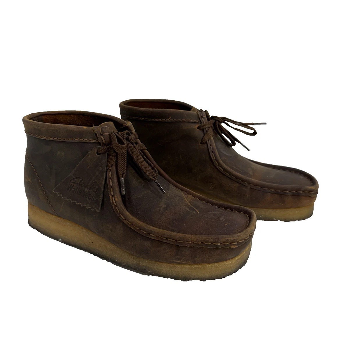 Clarks Wallabee Boots for Women Brown for sale - eBay