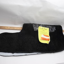  2-Pk Garland Rug Gramercy Solid Plush Rectangle Bath Rug Set Black
