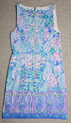 Lilly Pulitzer Dress Womens 4 Shift Sleeveless Classic Mini Floral Summer Casual - Bild 2 von 10