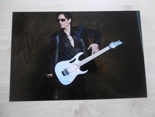 Steve Vai autograph signed 20x30 cm picture