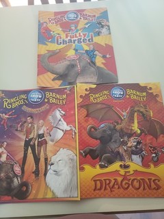 3 Ringling Bros. and Barnum & Bailey programs.