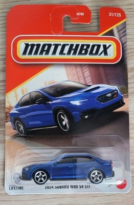 Matchbox 2024 Subaru WRX S4 STI Mainline 2025 Blue 31/125