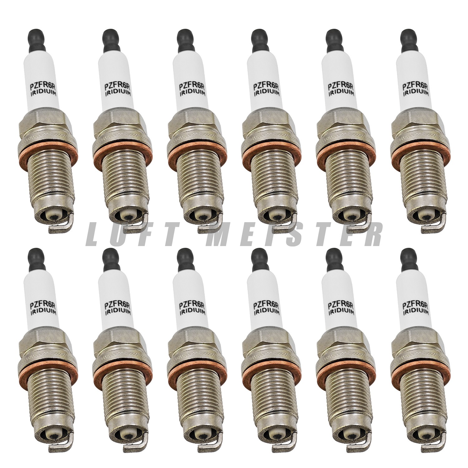 12 PCS Spark Plug 101905600B Fit 2004-10 Bentley Continental Gt Gtc Flying Spur
