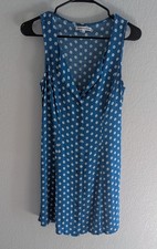 Reformation Rilynn Dress Women's Size 4 Jimmy Blue Daisy Floral Print Mini Dress