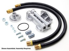 Trans-dapt 1227 2.5id 2.75 Od Dual Oil Filter Relocation Kit 22mm X 1.5