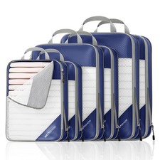 NICOSHOW 6 Set Compression Packing Cubes for Travel - Compressible, Lightweig...