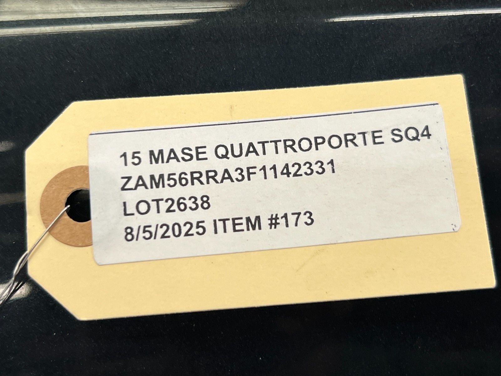 ⭐2014-2017 MASERATI QUATTROPORTE S COMPLETE FRONT BUMPER COVER PANEL OEM LOT2638