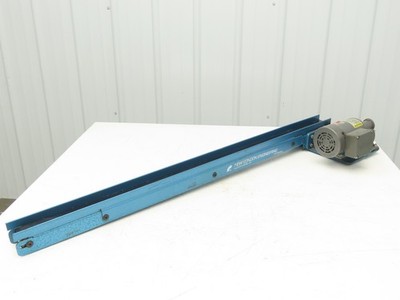 New London Engineering 150-2''x 4' Low Profile Belt Conveyor 135fpm 230/460V 3PH
