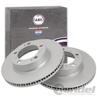 2X A.B.S. Bremsscheiben 298Mm Vorne Passend FüR Porsche Boxster