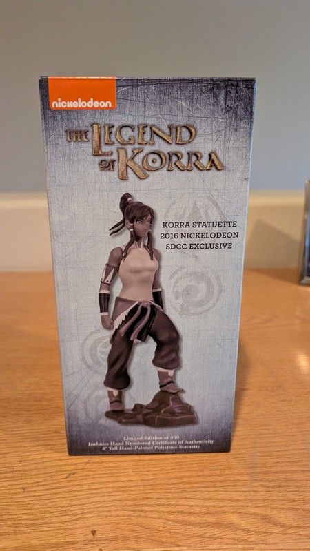 Legend of Korra - SDCC Exclusive Figure Statue -  Artist Proof - #49 / 300 MIB