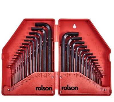 30 Piece Hex Key Set 30 Piece Allen Alan Allan Key Set Long Arm