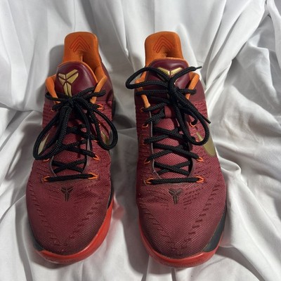 size 11.5 nike id Zoom Kobe Protro Red And Gold 