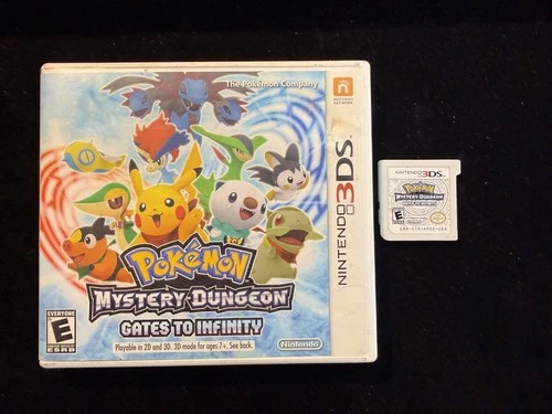 Pokemon Mystery Dungeon: Gates to Infinity (Nintendo 3DS, 2013) Complete! Tested