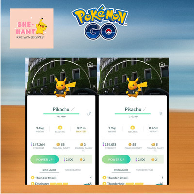Pokémon Go Shiny Pikachu Baseball Hanshin Tigers BG  Trade Or P TCentral-Digital