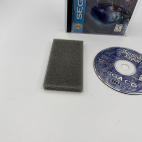 Dungeon Explorer Sega CD Case Foam Spacer & Disc Tested