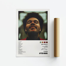 The Weeknd, After Hours Album Art Poster, Print, Music, Tracklist