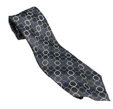 Ferruci All Silk Mens Necktie *Pre-loved *Check Description