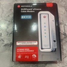 Motorola SURFboard eXtreme Cable Modem SB6141 DOCSIS3.0 new damage Box