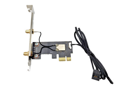 Intel Killer 1675 Desktop Wi-Fi 6E adapter with full height bracket and Antenna