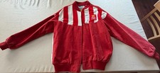 Vintage TROOP LL Cool J Tracksuit Jacket Pants Set Red White Hip Hop Size L