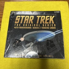 STAR TREK ORIGINAL SERIES 2 40TH ANNIVERSARY FACTORY SEALED BOX  2006 RITTENHOU