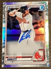 2020 Bowman Chrome Prospects Auto Refractor /499 Brandon Howlett #CPA-BH Auto