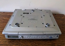 Sony ICF-CD543RM 4-Band Under Cabinet Kitchen CD Clock Radio Only NO REMOTE