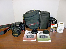 Canon EOS Rebel T1i EOS 500D 15.1Mp Camera Kit, accessories EXCELLENT COUNT 1952