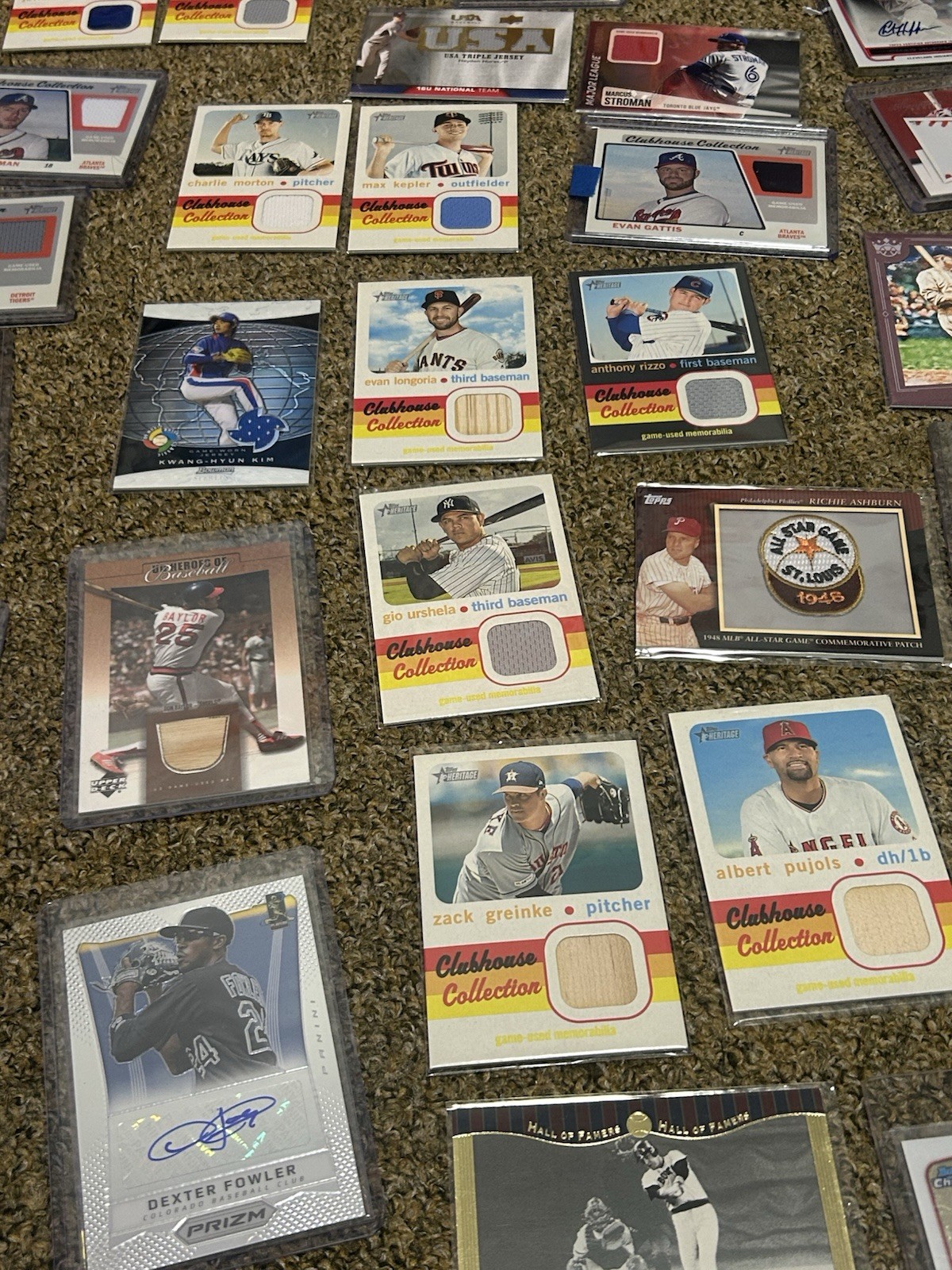 HUGE Baseball Auto, Game Used Patch, Duel Autos, numbered, and RC’s 131 Card Lot view 9