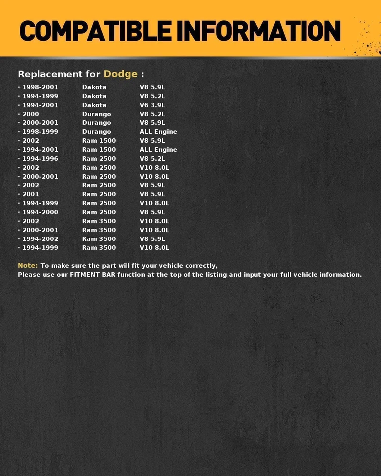 For Dodge Ram 1500 1994-2001 Dakota 1994-2001 A/C Compressor With Clutch 57553 - Image 2 of 4