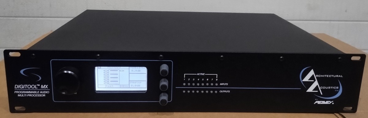 Peavey Digitool MX Digital Audio Processor 8X8 | eBay