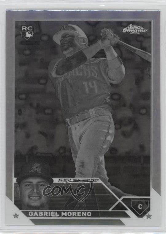 2023 Topps Chrome Update Negative Refractor Gabriel Moreno #USC36 5ya