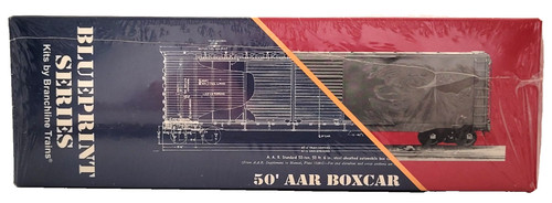 Branchline B1117 HO AAR 50' Caja Doble Puerta Coche Wabash #WAB 20711 Nuevo | Zustand: New