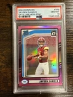 2024 Donruss - Rookie Jayden Daniels #389 Optic Preview Pink Prizm (RC) PSA 10