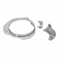 Verkleidung Riemen FüR Mbk-Motobecane 88, 881 Chrom (Mit BefestigungsbüGel)