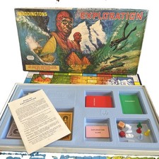 Exploration Board Game Vintage Waddingtons. Fully Complete Excellent Condition