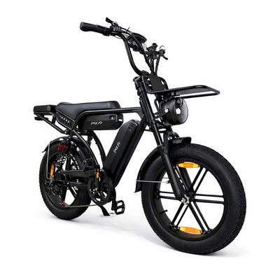 Pixar M9 Elektrofahrrad 250W 35Ah Doppelbatterie 20'' City eBike Shimano 7 Gänge